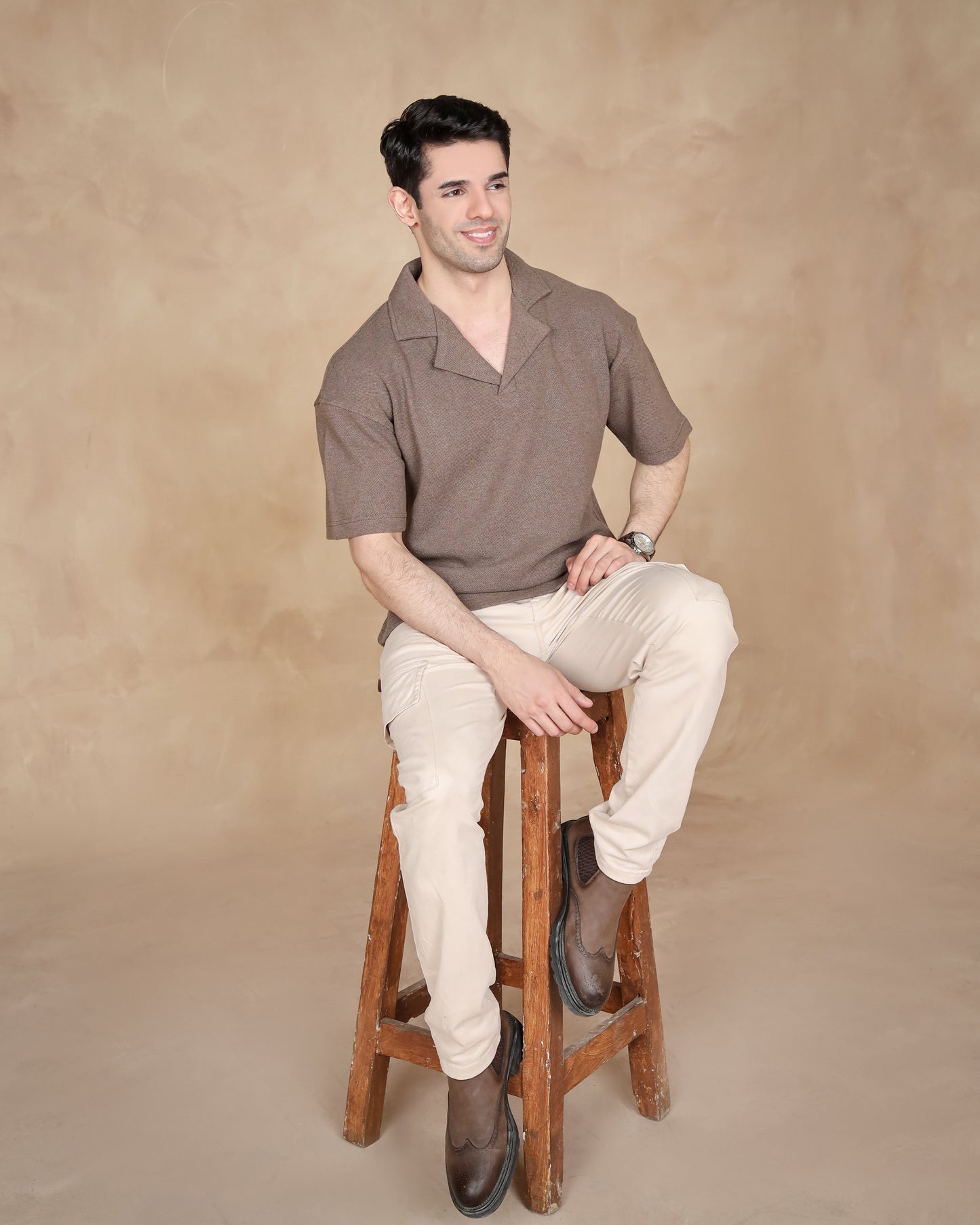 Aura Drop-Shoulder Shirt