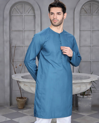 Azure Grace Kurta