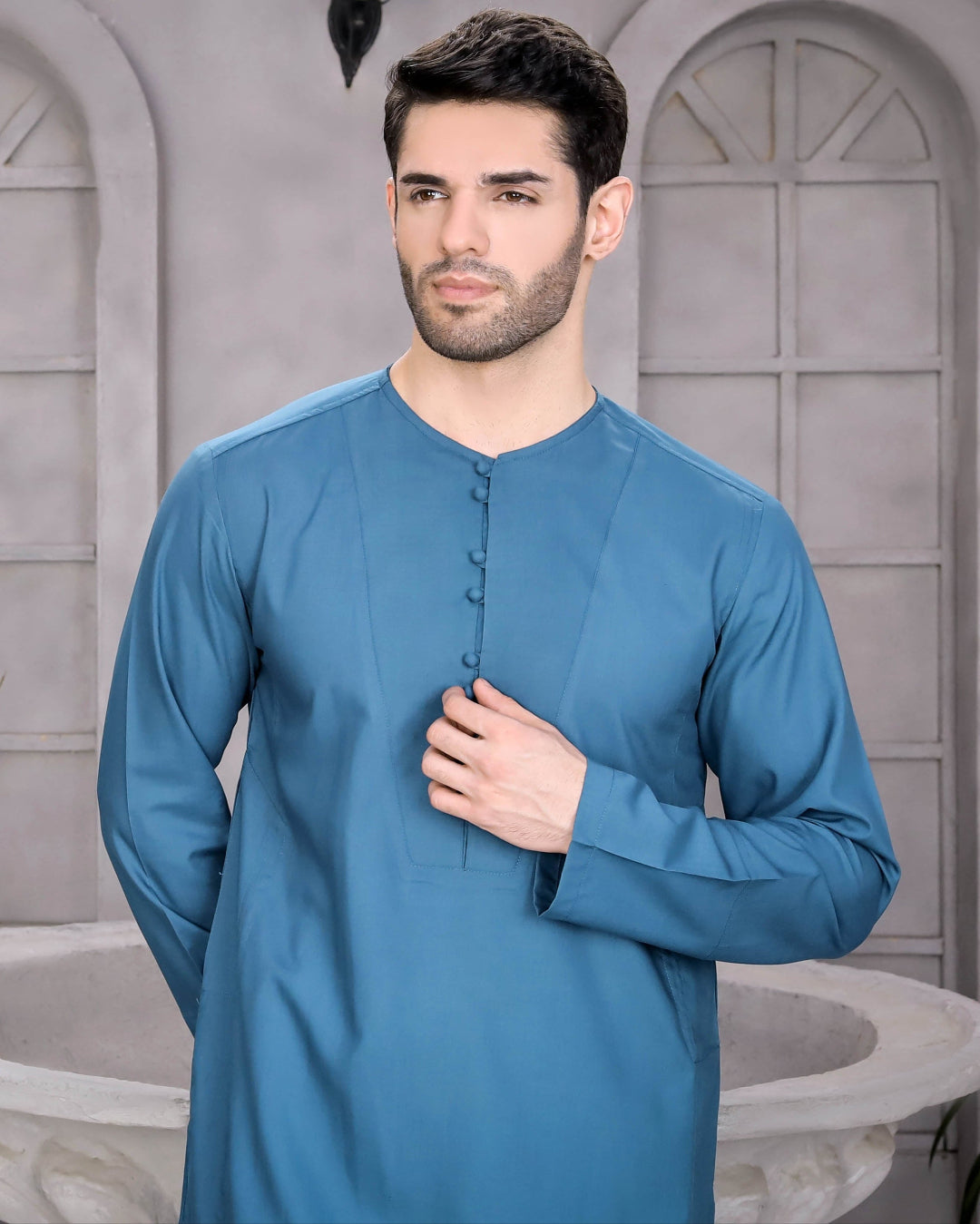 Azure Grace Kurta