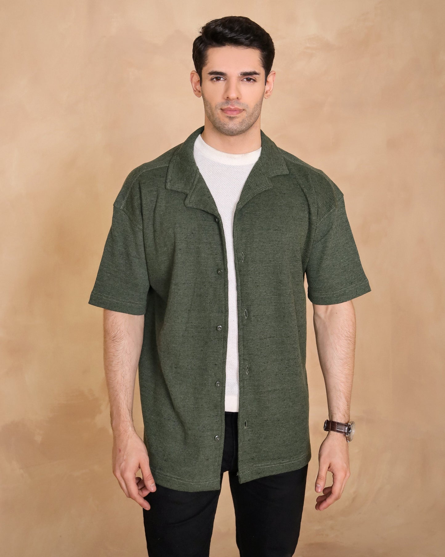 Verde Drop-Shoulder shirt